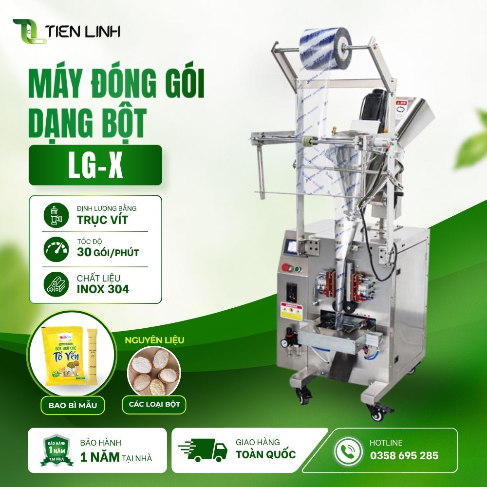 Máy đóng gói dạng bột túi cuộn màng LG-X