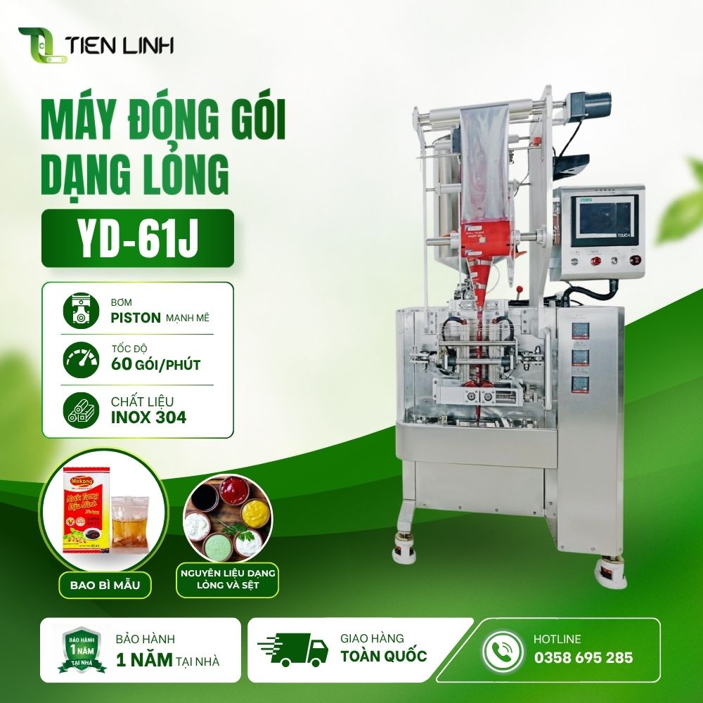 Máy đóng gói dạng lỏng túi cuộn màng YD-61J