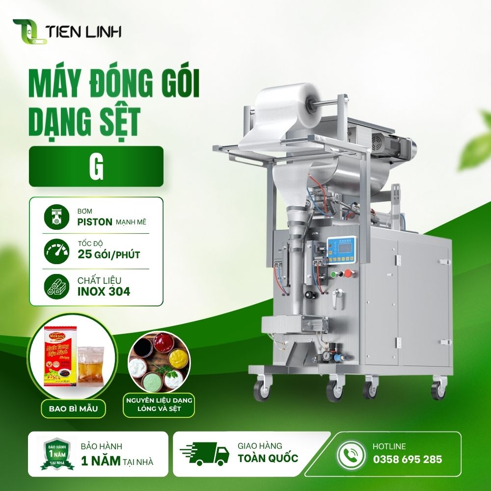 Máy đóng gói dạng sệt túi cuộn màng G