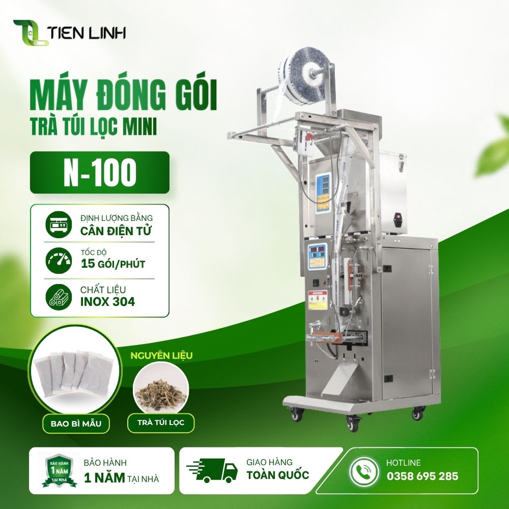 Máy đóng gói trà túi lọc mini N-100